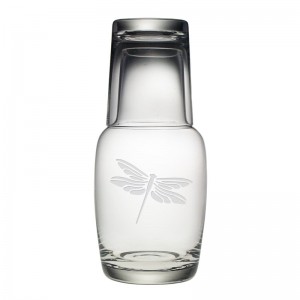 August Grove Cornwell 2-Piece Dragonfly Night Bottle Set AGTG3390